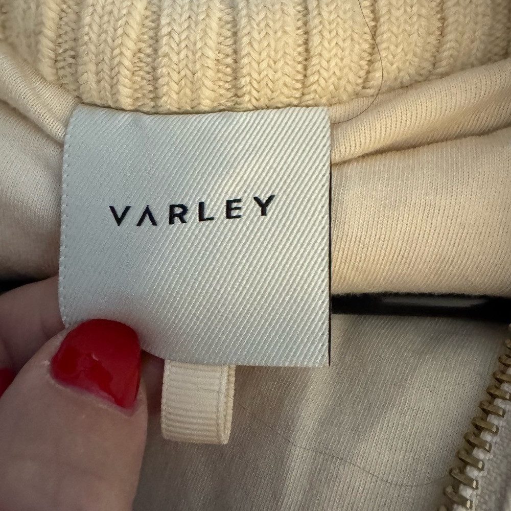 Varley Off-White Knit Jacket NEW - Picture 6 of 7